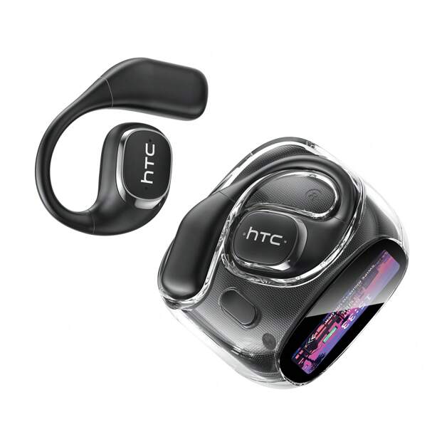 HTC HTC NE11 AI Wireless Translation Headset Support 134 Languages Translation, Hd Touch Screen Display, Comfortable To Wear, Stable Without Falling, Panoramic Bass Enhancement, 30 Hours Long Battery Life, Upgraded Wireless 6.0 Chip
