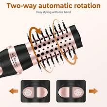 Hair Dryer Brush, Suitable For Smooth, Voluminous, And Curly Hair Styling - EU C Type Plug(220-240V) - View 8