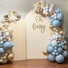 40 palloncini blu e dorati, adatti per decorazioni da matrimonio in stile bohémien, addio al nubilato, compleanni, lauree, inaugurazioni di casa, San Valentino e varie feste