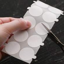 100pcs Double-Sided Adhesive Dots For Wax Seal Stamp Kit, Adhesive Wax Seal Back For Fire Paint Sealing Stickers Double-Sided Stickers, Craft Adhesive Waxing, Envelope Stickers Seal DIY Tools, School Supplies,Back To School