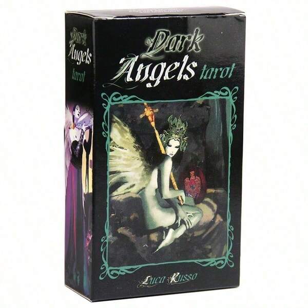 Dark Angels Tarot Cards, Mysterious Tarot Cards Fortune Telling Game For Party And Gathering