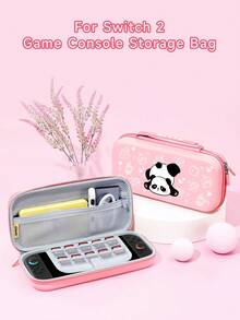 Accessories For New 2 (2025) Console, Panda Pattern Protective Case, Compatible With Switch NS/Switch OLED/Lite, Switch Game Console Accessories, Protective Cover/Storage Bag, Game Card Storage Box, Switch Protective Case, Best Gift Compatible With Switch Players - Multicolor - View 16