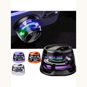Mini magnetische draadloze Bluetooth-standaard subwoofer waterdicht kleur RGB-licht kleine luidspreker draagbare Bluetooth-luidspreker voor buiten desktop mini-speelluidspreker geschikt voor campingfeesten bureaus