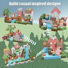 [Magnetic Blocks] 108pcs Magnetic Building Blocks Set | STEM Jigsaw Puzzle, Sensory Play World, Youngsters Educational Toy In Multiple Colors - Ideal For Christmas, New Year, Birthday Gifts, Magnetic Toys For Boys And Girls Ages 3+. - 彩色 - 查看 2