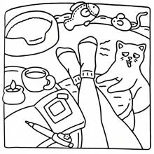 Neues freches Katzen Malbuch, ein Segen für Katzenliebhaber und Malbegeisterte, beinhaltet gemütliche Momente mit schelmischen Katzengefährten, Malbuch für Erwachsene, Lernspielzeug für Kinder, Familienzusammenkunft, Geschenk zum Schulanfang, Malbuch, Schulmaterial