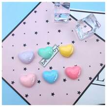 1/2/5/10/20/50/100 Piezas de Estrellas, Corazones, Flores, Lazos, Arcoíris brillantes hechos a mano DIY - Accesorios para clips de pelo y fundas de teléfono