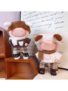 17厘米鲁布布夏季服装套装，包含上衣、裤子和包（衣服上的配饰是随机的，买家请注意） - 彩色 - 查看 5