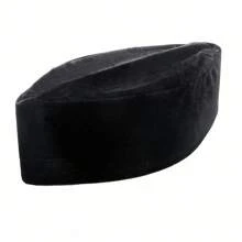 1pc Men's Southeast Asia Style Plush Sailor Cap