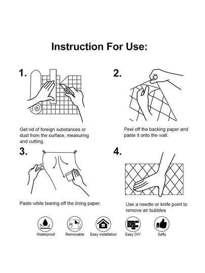 Roll Elegante Water Plant Leaves Wallpaper Peel Stick, Removable Wand Stickers, Beautiful Verlichting Background Murals Room Living Hallway ation Home Art Self Adhesive view 7