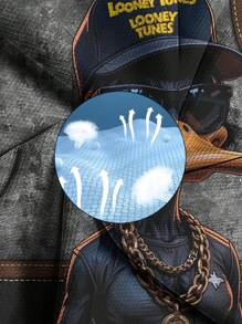 1 Stück Herren Mode Loose 3D Grafik Muster Zugkordel Shorts, leicht atmungsaktiv, lässiger Street-Style geeignet für Laufen, Wandern, Reisen, Strand, Party & Urlaubsgeschenke