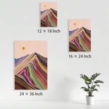 1 Pc Canvas Painting,None,Wood Framed Painting (1) Thickness 2.5 Cm/ 1 Inch-Home Decoration For All Occasions,Ideal New Year, Valentine's Day,Thanksgiving,Easter,Christmas Gift,Room Decoration Aesthetic,Wall Decoration Art,Perfect Gift,Autumn And Winter Wall Decoration,Living Room Decoration, Bedroom Decoration, Kitchen Decoration, Entry Decoration, Bathroom Decoration, Direct Wall Painting, High Quality Wall Painting Poster,Modern Home Decoration Stretched And Framed Ready To Hang - màu đen - Xem 2