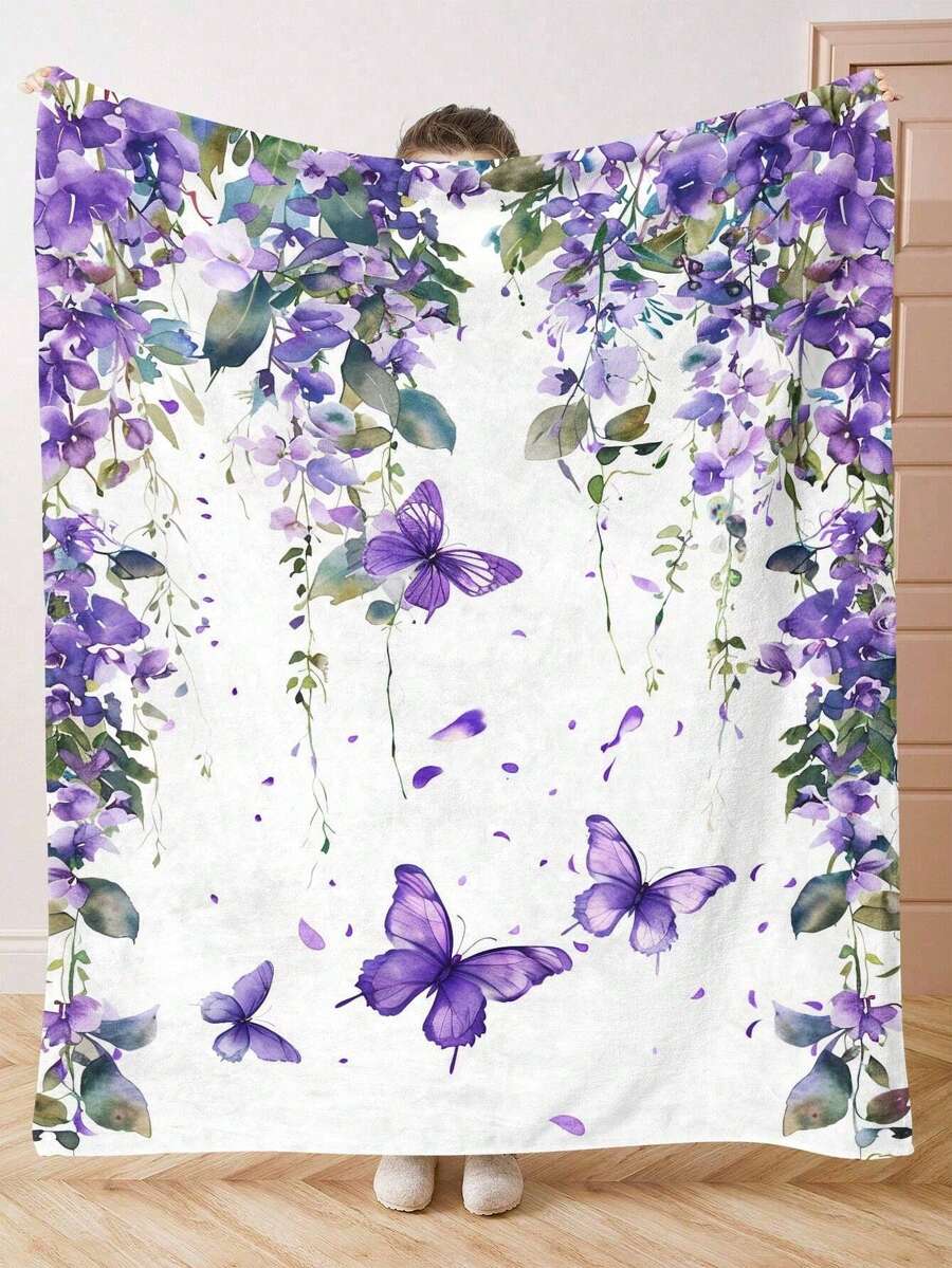 Heartfelt Sister's Gift,Modern Style, Versatile,Super Soft Flannel Printed 3D Blanket, As Birthday Gifts, Family, Wedding, Souvenir Blankets, Polyester Blankets Suitable For All Seasons, Washable, Machine Washable, Lightweight, Breathable, Comfortable, Warm, Unique, 280gsm For Him, Her Personalized Ideal Gifts For Her,Perfect Nap, Camping, Travel, Home, Daily Life, Office Decoration, Birthday, Anniversary, Valentine's Day, Thanksgiving, Christmas, Halloween, Wedding, New Year Gifts ,Sofa,Bed,Car,Bedroom,Living Room,Office, Outdoor Camping, Beach,Wall Decoration - Nhiều màu 2 - Xem 1