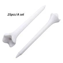 25 Pieces, 8.3cm (3.2in) Professional Plastic Golf Seats, Golf Training Accessories, Golf Trays, Golf Tees