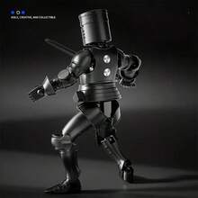 1/2 piezas Figura de acción articulada de guerrero medieval de 5ta generación impresa en 3D, regalo creativo para aliviar el estrés, regalo de cumpleaños/Navidad/Halloween