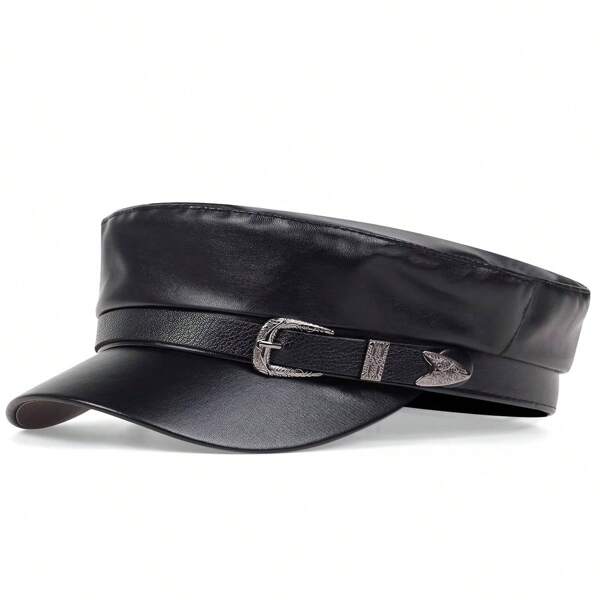 1 Stück Damen Metall Gürtelschnalle Leder Hut, Rückkehr zur Schulzeit