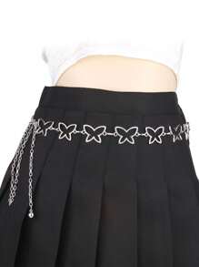 1Pc Chain Belt Silver Gold Chain Belt Chain Belts For Women Fashion Silver Gold Belt Chain Silver Waist Chain Belt Star Chain Belt Metal Chain Belt Moon Chain Belt Layered Waist Belt