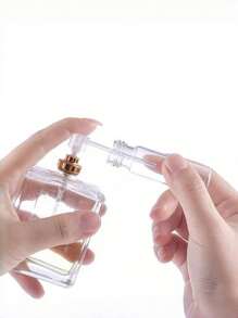 2 pezzi/5 pezzi Strumenti monouso per il travaso di profumi, pompetta dedicata per il campione, dispositivo di travaso pratico, dispositivo di travaso a pressione, strumento portatile per il travaso di profumi