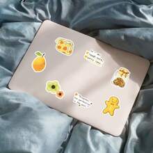 100 piezas de pegatinas originales de la serie de sal, pintadas a mano, con estética de vinilo para scrapbooking, diarios, parachoques, monopatines, botellas de agua, dibujos animados, cascos de seguridad, automóviles y calcomanías