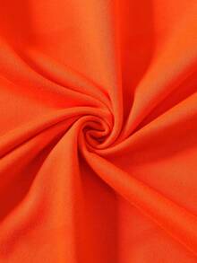 Plus Size Milk Silk Regular Style T-Shirt, Casual And Fashionable For Daily Wear