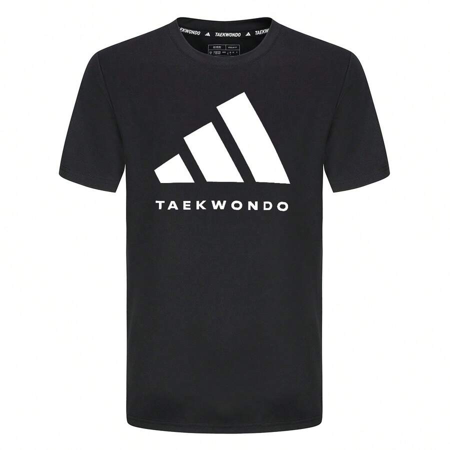 Adidas Combat Loose Fit 男士短袖运动T恤,AdiCLTS24TKP-BW - 黑色 - 查看 1