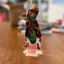 ONE PIECE Figura acrílica de anime Luff - Decoración versátil para el hogar y la oficina, ideal para la sala de estar, el dormitorio y regalos - Perfecta para Halloween y parejas