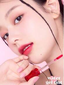 ETUDE Dear Darling 水润啫喱唇彩 5g - 持久滋润 | 保湿唇彩，韩式渐变唇妆 - #08 Water Melon Red - 查看 4