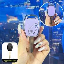 1 Vỏ bảo vệ chìa khóa điều khiển từ xa bằng TPU 2/3 nút, phù hợp với Accord Civic CR-V Pilot Insight Ridgeline, phụ kiện ô tô không cần chìa khóa - Nhiều màu-HHD - Xem 7