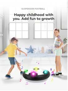 Kinder Hover Fußball mit Licht, bodenebenes Schweben, stoßfest, interaktives Familiensportspielzeug für drinnen und Outdoor für Jungen und Mädchen