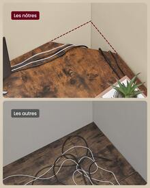 VASAGLE Desks & Workstations - màu nâu - Xem 6