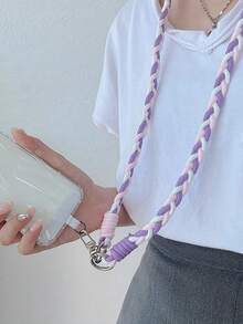 Multifunction Adjustable Phone Lanyard,Crossbody Strap Pendant Decor,Outdoor Sports Universal, 3 Colors - Multicolor - View 2