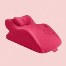 Almofada Cuneiforme Lombar para Cama, Almofada de Descanso para Sentar-se na Cama, Almofada de Espuma de Memória para Adultos para Apoio Lombar, Refluxo Ácido, Ronco, para Dormir, Elevação das Costas, Pernas e Suporte para os Joelhos