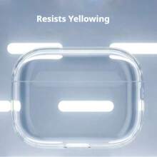 1 pièce Étui de protection transparent en TPU pour boîtier de charge des écouteurs Bluetooth, compatible avec Apple 1/2/3/4/Pro/Pro2