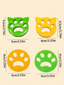 2 Peças Removedor de Pelos de Animais de Estimação Reutilizável Espesso, Escova de Pelos de Roupas, Ferramenta de Remoção de Pelos de Gato e Cachorro, Limpador de Migalhas de Alimentos, Limpador de Fiapos de Papel, Acessórios de Limpeza, Essenciais de Volta às Aulas, Halloween, Ação de Graças, Natal