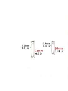 12pcsPack 20-56mm Rust-Proof Stainless Steel Needle & Pin Sleeve Button, Clasp, Waterproof Diy Accessories