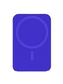 5000mAh MagSafe Magnetic Power Bank For IOS– Sweet Pink Aesthetic Portable Charger For Girls – Pocket-Friendly Wireless Battery Pack With Fast Charging – Perfect Gift For Girlfriend, Sister, Bestie – Ideal For Valentine's Day, Christmas, Anniversaries – Lightweight, Strong Magnetic Hold, Matches Daily Outfits – Fits Easily In Purse, Clutch Or Backpack – Must-Have Travel & School Essential For IOS Lovers Suitable For Summer Holiday Outdoor Travel/Camping And Hand Free Emergency Backup Mobile Power Supply Gifts For Family, Friends, Birthday Magnetic Wireless Nan - Blue - View 12