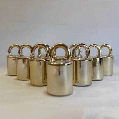 Kit 10 Suporte Copinho Bambolinho Acabamento Ponteira Para Alça de Bolsa