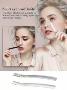 6/4pcs Premium Eyebrow Trimmer, Non-Scratch Eyebrow Razor For Men & Women, Beginner Eyebrow Shaver Beauty Tool