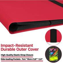 Pasta, Pasta de Cartas, Pasta de Cartas, Pasta de Cartas de Carregamento Lateral, Pasta de Cartas de Basquete, Pasta de Cartas de Troca, Pasta de Cartas de 9 Bolsos, Pasta de Cartas de Esportes de Hóquei, Pasta de Colecionador de Cartas de Beisebol de Carregamento Lateral com Capas Protetoras 20 Folhas 360 Livro de Cartas de Jogos para Cartas de Futebol e Basquete