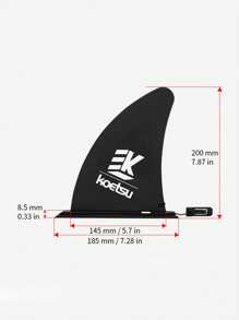 1pc Fin Plug Surfboard Fin Plug-In Fin Kayak Fin, Christmas