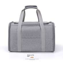 Túi vận chuyển thú cưng gấp gọn, thoáng khí, trong suốt, dung tích lớn, dành cho mèo/chó. - Nhiều màu - Xem 8