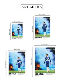 1 tấm Poster chính thức của Cole Palmer Chelsea FC năm 2025, Tranh trang trí tường bóng đá không khung cho ký túc xá/quán bar thể thao, Quà tặng cho người hâm mộ bóng đá & Trang trí hang động dành cho nam giới (Tranh dán tường bóng đá) - Nhiều màu - Xem 5