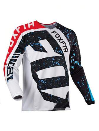 Mountain Bike SportWear Jersey Racing Bike Shirts MTB BMX ATV Downhill Moto DH Motocross T-Shirt MEN Fitness Shirt Long Sleeved T-Shirt Quick Drying And Breathable Shirt 2025