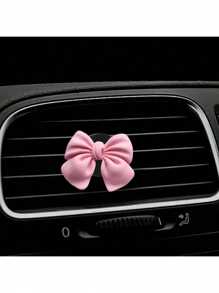 2pcs 4pcs Car Air Conditioning Vent Without Aromatherapy Car Decoration Ornament Cute Bow Car Interior Decoration