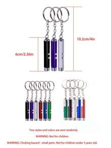 便携式激光笔猫玩具，宠物训练互动玩具，红色激光笔，猫玩具，迷你尺寸