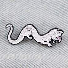 1pc Magical Domain Dragon Enamel Brooch Pin - Adorable Badge For Backpack And Clothes Dress Accessories Pin For Clothes Bag Charm School Office Accessories Shirts Jacket Jewelry Christmas Halloween Clothes Pin Funny Cute Teacher Gifts - Black - View 11