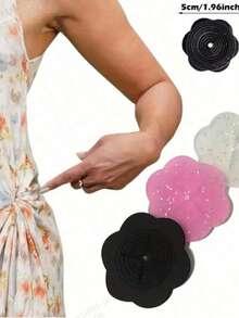 3 件优雅可调节隐形夹，适用于连衣裙、裙子、衬衫 - 女士时尚夹子，耐用塑料，轻巧设计，模因主题服装配饰 - 彩色 - 查看 1