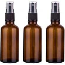 8/6/4/1 Pack 100ml Brown Glass Spray Bottles, Fine Texture, Light-Proof Storage, Suitable For Essential Oils, Toners And Various Liquids, Diverse Capacities, Convenient And Practical