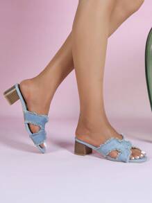 Women's Fashionable High Heel Sandals For Spring/Summer