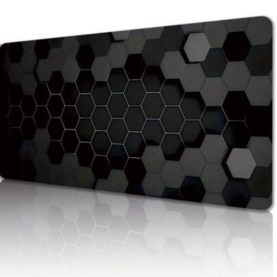 1pc Bohemian Print Mouse Pad - Non-Slip, Stitched Edge Desk Mat | Rubber Base | Smooth Surface | Ideal For Gaming & Office | Multiple Sizes Available School Supplies, Back To School Gaming Mouse Pad