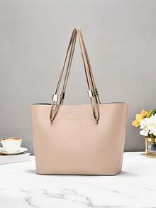 奢华优雅女士手提包，宽敞柔软皮革单肩包，适合日常通勤、办公室工作、母亲节礼物